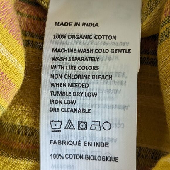 pRana Summer Tank Little Palm Cami sz S in Leapfrog Stripe - Picture 10 of 11